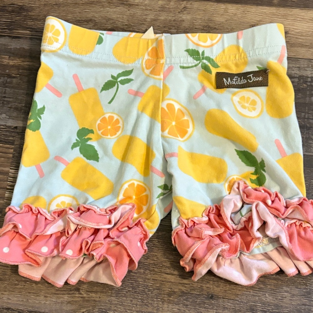 Matilda Jane Colorful Ruffle Shorts Set - Picture 4 of 8